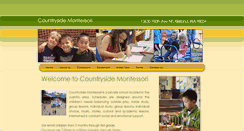 Desktop Screenshot of countrysidemontessori.info
